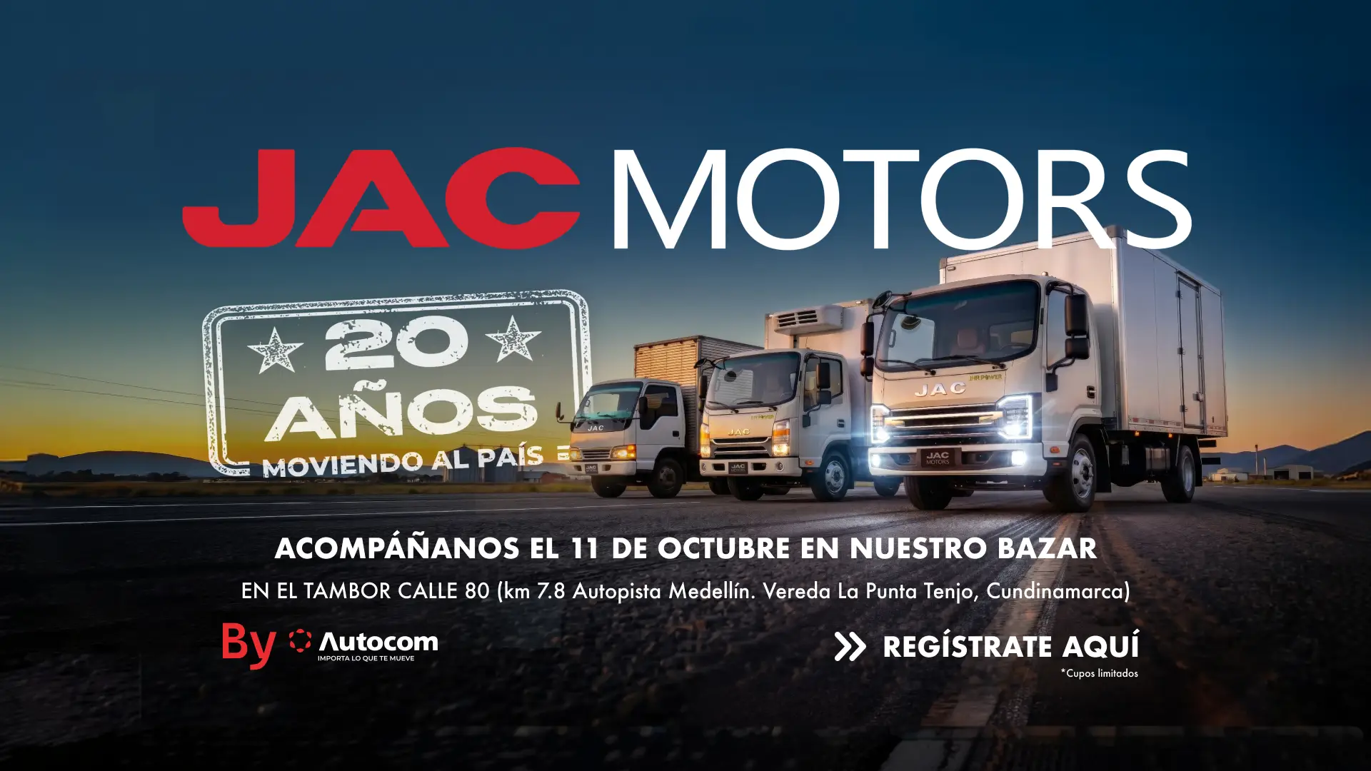 Conoce las promociones JAC